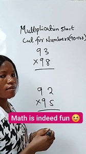 10K views · 109 reactions | Multiplication short cut for numbers close to 100. #mathtricks | Jude's art | Facebook