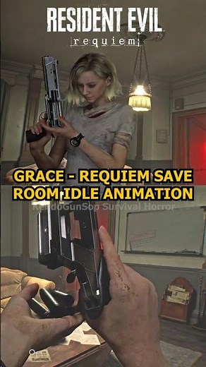 Grace’s Save Room Idle Animation REQUIEM - RESIDENT EVIL REQUIEM #ResidentEvil #ResidentEvilRequiem