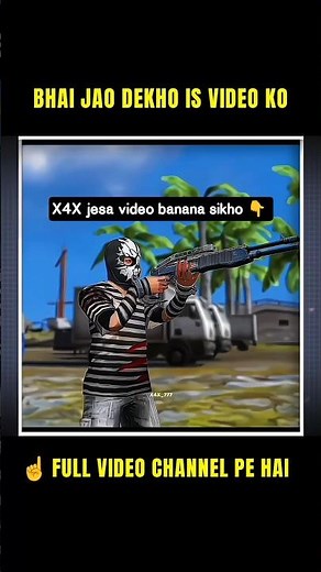 ☝️Upar Click karke dekho How to Edit Like @X4X_777🔥 | Free Fire 3D Animation Tutorial (Prisma 3D) 😱