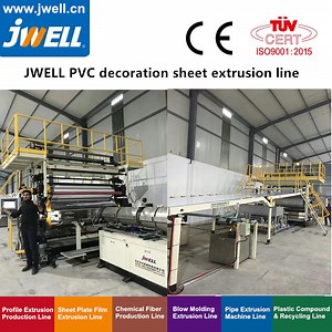 [Hot Item] PVC Floor Sheet Extrusion Line
