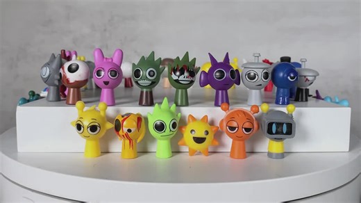 Sprunki Mega Collection - 48 Figures with Phase 1&3 Transformations- Full 20 Character Set