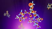 This video is to show the organisation of protein molecule in a...