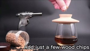 Repellerking Cocktail Smoker, Old Fashioned Cold Smoker for Smoked Cocktails, Whiskey, & Bourbon, Wine, Coffee, Dried Fruits, Cheese and More, Cocktail Smoking Kit with Wood Chips