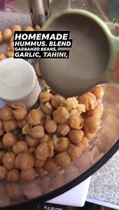 3.5M views · 5.3K reactions | Homemade hummus recipe. 1 (15 oz) can garbanzo beans, 1 garlic clove, 1/3 cup olive oil, 1/4 tsp salt, 1 Tbs lime juice, 1-2 Tbs aquafaba (liquid from the garbanzo beans’ can) #January #ReelsScroll #hummus #homemadehummus #hummusrecipe #hummuslover #healthyeating #cleaneating #vegan #veganuary #veganfood #veganrecipes | Mamá Latina Tips | Facebook