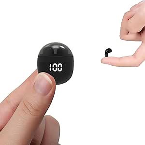 Smallest Invisible Mini Earbuds Wireless Bluetooth，Low Profile Micro Smallest Tiny Discreet Hidden Earbuds for Work，Invisible Sleep Wireless Earphone IPX5 Waterproof