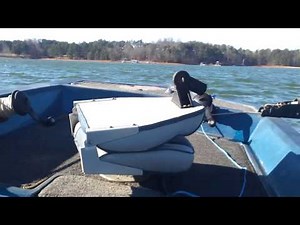 1989 Glasstream 15 foot 75 hp Mariner Bass Boat