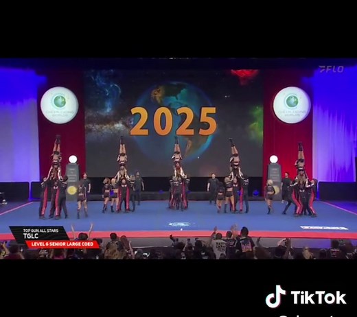 Top Gun All Stars - TGLC - Cheerleading Worlds 2025 #worlds2025 #cheerleadingworlds #cheerleading #cheer #cheertok #cheerleader