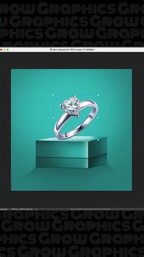💎 Ring Design in Photoshop 🎨 | Viral Social Media Post Idea 🔥 | Modern Photoshop Tutorial