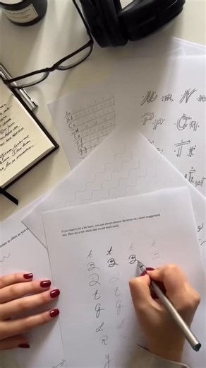 ✍️Whether you're looking to refine your writing style, improve your pen control, or develop a fluid and elegant script, this guide offers everything you need. What’s Included in the Handwriting Guide? Quick Wins with Practical Tips Simple strategies to see instant improvements in your handwriting. Tips on hand posture, pen grip, and alignment to make your writing smoother and more precise. Essentials and Warm-Up Exercises A curated list of recommended tools (pens, paper, and accessories) for the