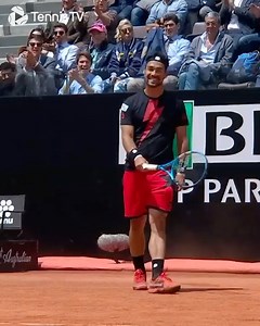 Thanks for the memories, Fabio 👏 Fognini bows out of Rome for a final time | Tennis TV