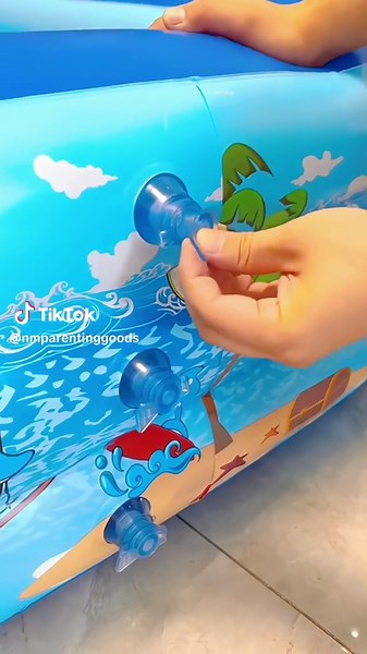 Children's swimming pool, safe and hygienic, easy to inflate, can be used indoors and outdoors#BabyProducts #swimmingpool #inflatableswimmingpool #goodshare #fyp