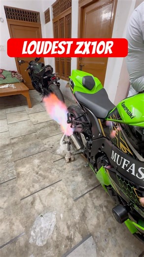 Kawasaki zx10r exhaust sound on full system Racefit exhaust #kawasaki #exhaust #zx10r