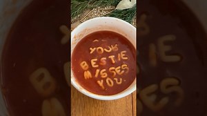 Alphabet soup = good soup