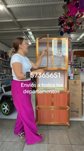 Hermoso Chinero de Vidrio para tu Cocina