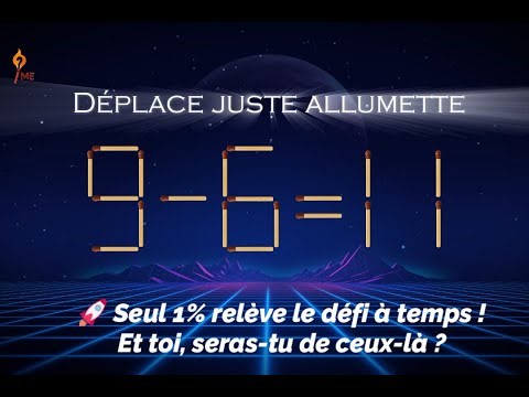 🔥 5 Matchstick Riddles in a Row – Move ONE to Win! - [Minute Enigma #282]