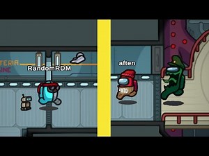 Among Us Hide N Seek, But its Splitscreen with PotatoAdel