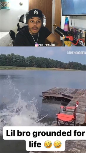 Franco 🌑🐺❤️‍🔥 on Instagram: "Lil bro is grounded for LIFE! 😭😭 . . . For more reactions follow @pcd_franco"