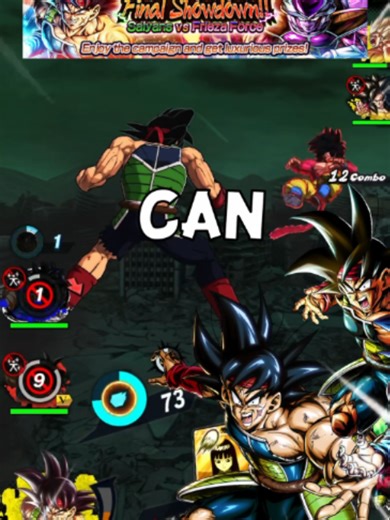 Team Bardock versus GT in Dragon Ball Legends #dblegends #RainbowFist #bardock #dragonballlegends #dblegendspvp #dbl