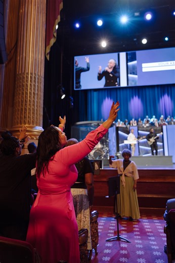 18K views · 751 reactions | “Cast all your anxiety on him because he cares for you.” — 1 Peter 5:7 | Times Square Church | Facebook