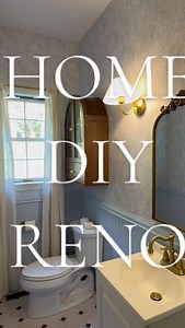 I love doing DIY projects 🥹👏💕 #bathroomtransformation #diyhomeprojects #beforeandafter | Get Fit With Julia