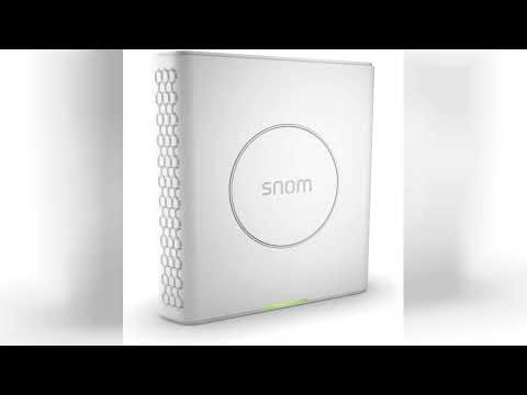 Rezension: Snom M900 Outdoor IP-DECT Multicell-Basisstation (bis zu 4.000 Basisstationen, bis zu ...