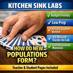 Budget Founder Effect Genetic Drift Lab Activity | Kitchen Sink Lab 11.5