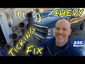 Chevy Ticking noise fix exhaust manifold