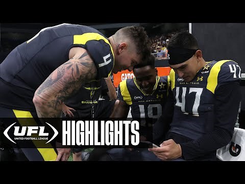 Every play from Deestroying in San Antonio Brahmas' victory over D.C. Defenders