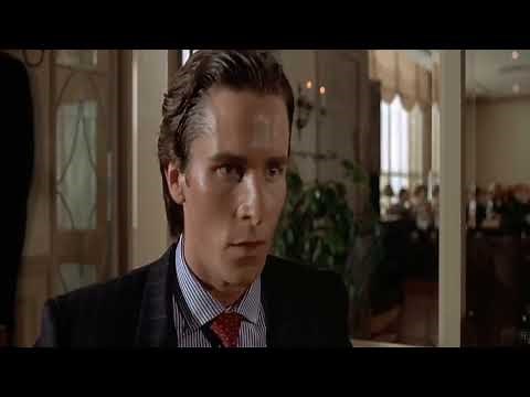 Patrick Bateman/American Psycho Realization Meme Template by @514MMemes