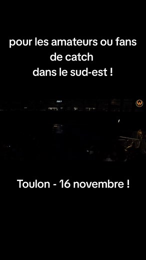 réserve ta place : https://www.helloasso.com/associations/neo-catch-club-var/evenements/billets-16-novembre #nccv #catch #catchfr #catchfrancais #toulon #wwe #aew #roh #njpw #catcheur