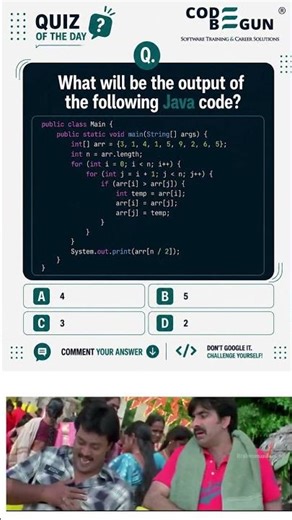 Test your coding knowledge, sharpen your logic, and level up your Java skills!