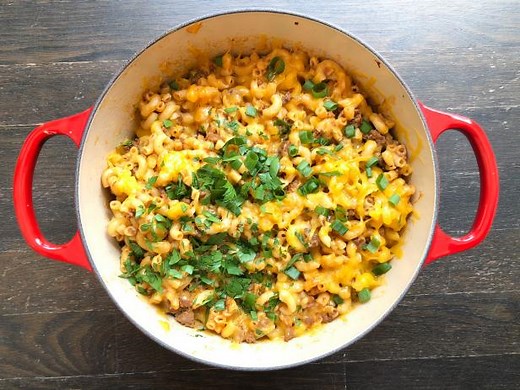 One-Pot Cheeseburger Pasta
