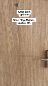 Quick room tour of our junior swim up suite at the Finest Playa Mujeres Resort in Cancun, MX. #finestplayamujeres #cancunmexico #vacation #swimupsuite