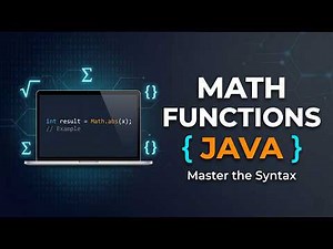 Math Functions in Java | Tutorial