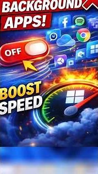 Turn OFF Background Apps for Faster Windows 11