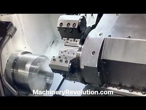 2019 Doosan Puma 3100 GT CNC Lathe Turning Center