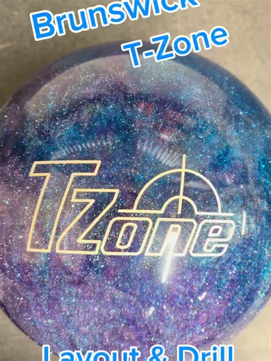 BRUNSWICK T-ZONE - A spare ball is a must for every bowler - Ball layout and drilling for this T-zone Colour is - Deep Space @brunswickbowling @brunsnick #midlandbowlingsupplies #tenpinbowling #bowlingball #ukbiggestproshop #february #trending #fyp #foryoupage #asmr #brunswick #new #fy #online #tzone
