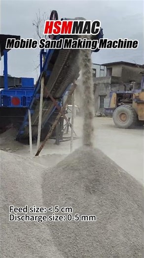 Mobile Sand Making Machine