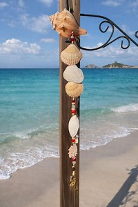 Seashell Windchime – Coastal Cottage Indoor or Outdoor Beach Decor - Etsy