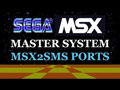 MSX2SMS: Play MSX Games On Your SEGA Master System! [NTSC-J Real Hardware]