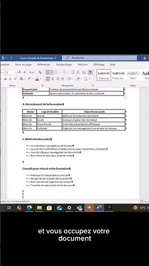 Comment supprimer une page vide sur Word ? (2 méthodes) 📄❌ #bureautique #astuceword