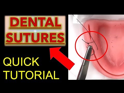 ALL SUTURES: Tips to LEARN FAST!! (Dental Suture Techniques - Oral Surgery - Dentistry Suturing)