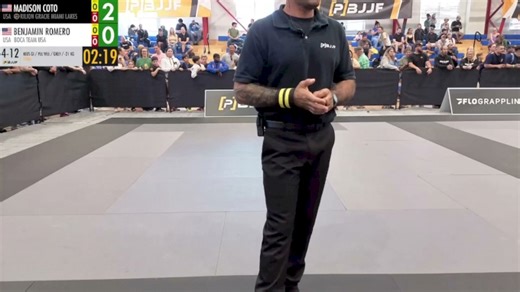 Madison Coto vs Benjamin Romero 2026 PBJJF Orlando Spring International Open