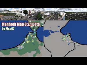 ETS2 1.44 Maghreb Map 0.2.1Beta map mod released