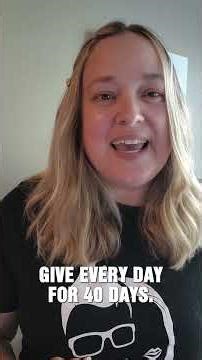 TPF - Giving money away! 40 Day Giving Challenge #giving #money #charity #finances