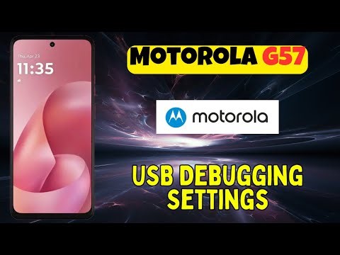 Motorola G57 USB Debugging Settings | How to Use USB Debugging