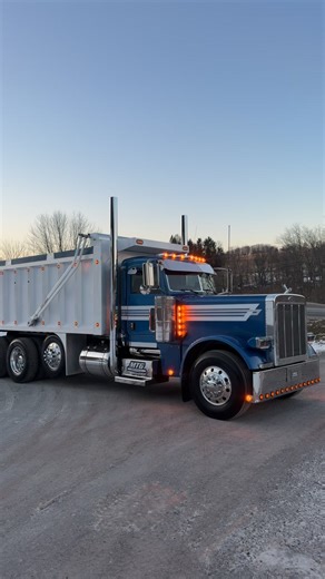Another one ready for the streets #peterbilt #peterbilt379 #trucking #dumptruck #largecar