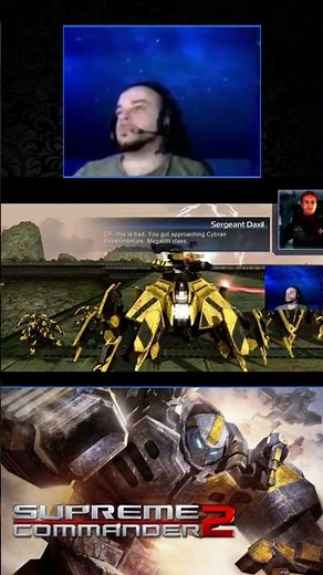 Playing the xbox 360 version of Supreme Commander 2 on my Series X