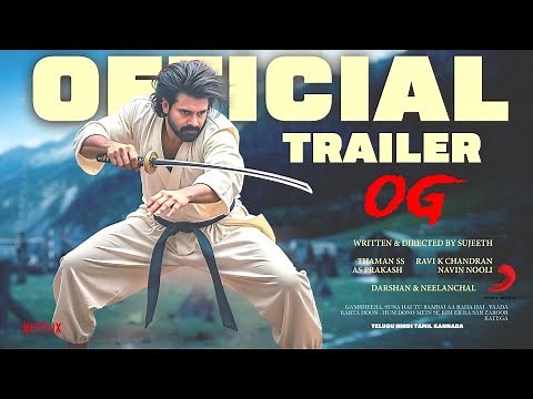 OG - Official Trailer | Pawan Kalyan | Sujeeth | Thaman S | DVV Entertainment | #theycallhimog